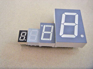 Wholesale LED Displays: Single Digit 7-segment LED Display
