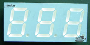 Wholesale LED Displays: Three Digits 7-segment LED Display