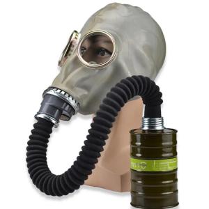 Wholesale mining: Full Face High Filtration Chemicals Nuclear Protection Anti Poison Full Respirator Gas Mask for Smok