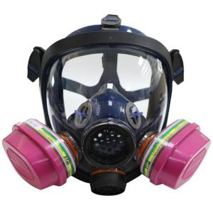Wholesale canister: Nuclear Face Mask Cnstrong Anti Nuclear Radiation Gas Mask ABEK1P3 Canister 3 Points Bayonet