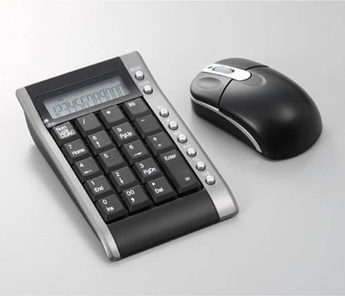 calculator keypad layout