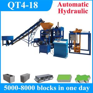 Wholesale hydraulic brick machine: China Hydraulic Concrete Interlocking Brick Production Line Brick Machine