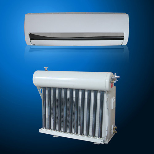 Hybrid Solar Air Conditioner with 30% Electricity Saving Vacuum Tube Solar System