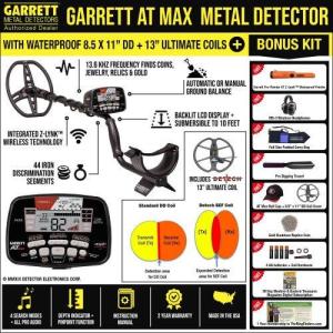 Wholesale mud: Garrett AT Max Waterproof Metal Detector