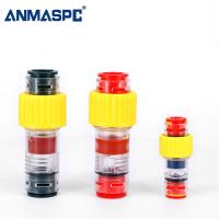 Push-Fit Gas Block Microducts Snap-n Connector for FTTH Network Fiber Cable Installation