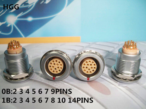 EGG.1B.306.CLL LEMO 6 PINS Connector Socket Metal Push-pull Electrical ...