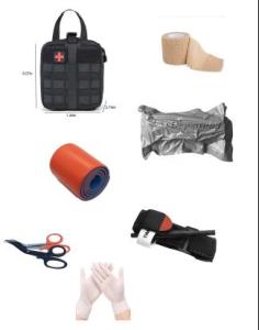 Wholesale first aid kit: Tactical First Aid Kit, Outdoor Gear Emergency Kits Trauma Bag for Camping Hunting Hiking Home