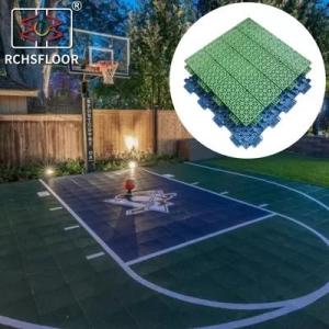 Wholesale sport mat: UV Resistant Floor Outdoor Sports Tiles Easy To Install 32% Shock Absorbing