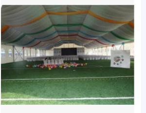 Wholesale outdoor decoration: Outdoor Wedding Folding Big Party Tents with Decorations for Sale
