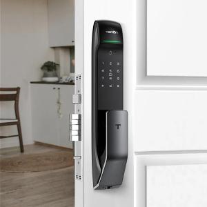 Wholesale one way vision: Tenon A2 Digital Smart Door Lock Intelligent Fingerprint Push Pull Aluminum Material App Password