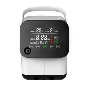 Wholesale w: 50hz 1l Portable Home Oxygen Concentrator , 7lpm Household Oxygen Machine