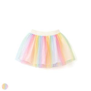 Wholesale rainbow color glitter: 'Juicy Fruity' Tulle Skirt