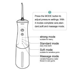 Wholesale portable mobile charger: Ozone Water Flosser Advanced, Portable Oral Irrigator Handle
