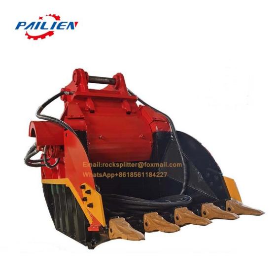 Sell Factory cost hydraulic machinery hydraulic crushing bucket for concrete sto