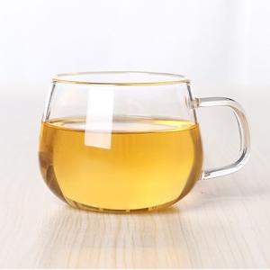 Clear Glass Borosilicate Tea/Espresso Coffee Milk Cup 300ml