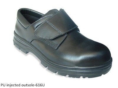 Low Cut Safety Shoes with Velcro Strap 