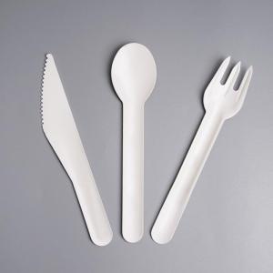 Wholesale cutlery: Wholesale Paper Spoon, Fork & Knife, Disposable Paper Cutlery Biodegradable and Compostable