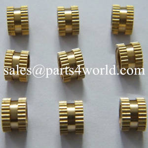 Wholesale insert nuts: Custom Precision Brass Knurled Nuts, Brass Insert Round Knurled Nuts, Brass and Copper Knurled Parts