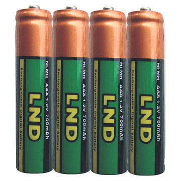 Ni-MH AAA 1.2V 700mAh Rehcargeable Batteries(id:810617) Product details ...