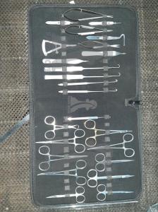 Wholesale plastic surgery: Set of 24 PCS Kit Blepharoplasty Surgical Set Plastic Surgery Instruments