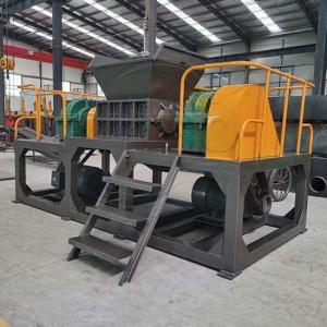 Wholesale packing paper making machine: Industry Equipment Dual-shaft Tire Shredder Machine
