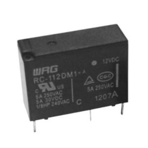 Wholesale w: 5A SPST PCB Mount Relay 12VDC 4 PIN Power D Micro Power RC-112DM1-A for Car