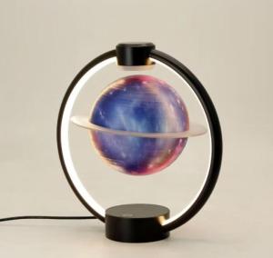 Wholesale promotional speaker: New Magnetic Levitation Floating Christmas Night Light Lamp with Bluetooth Speaker