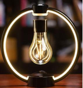 Wholesale bulb lighting: 360 Rotating Magnetic Levitatin Floating Light Lamp Bulb for Gift Decoration