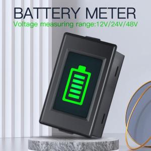 Wholesale power monitor: DC Battery Monitor Digital Voltmeter Capacity Power Electricity Voltage Tester Customization 5-50V