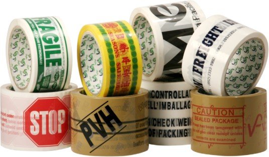 Printed BOPP Packing Tape with Single Sided