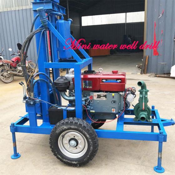 Sell Small Drilling machine Water Well Drill Rig 100m 22HP