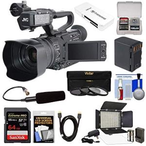 Wholesale brand new: JVC GY-HM170U Ultra 4K HD 4KCAM Professional Camcorder & Top Handle Audio Unit with XLR Microphone +