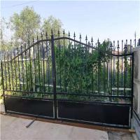 Deco French Door Style Single/Double Wing Bar Gate