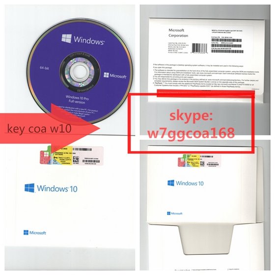 windows 10 pro product key sticker