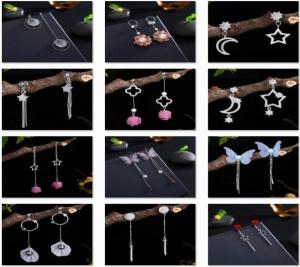 Wholesale Earrings: Sell 925 Sterling Silver Fashion Exquisite Design Earring