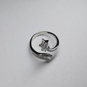 Wholesale Rings: Stylish Simplicity 925 Sterling Silver Ring Adjustable Size