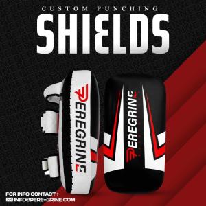Wholesale strong: Peregrine Custom Wholesale Boxing Kick Shields in High Quality