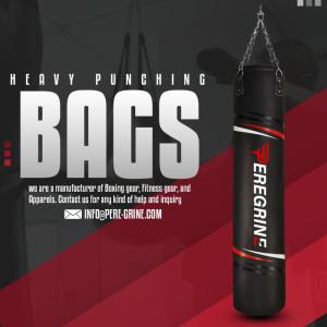 Wholesale rubber: Peregrine Custom Wholesale Boxing Heavy Punching Bag in High Quality