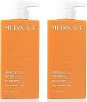 Wholesale skin care oil: Medix 5.5 Argan Oil + Vitamin E Cream Anti Aging Skin Care Moisturizer Body Lotion
