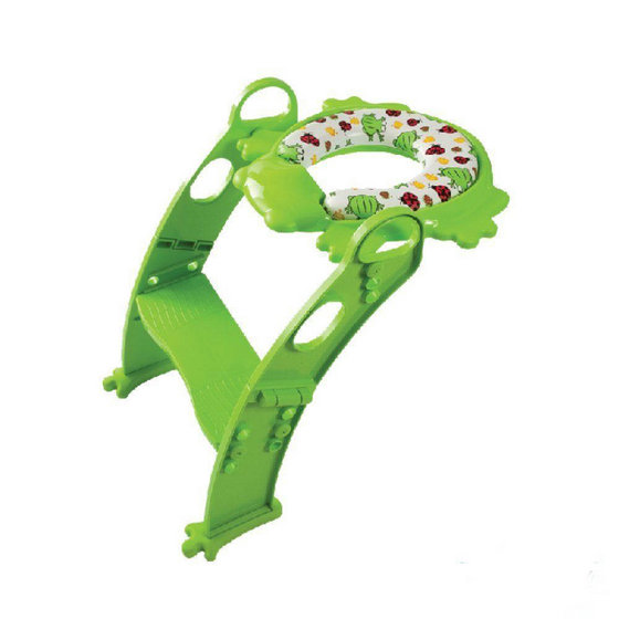 Baby Kids Child Cushion Ladder Toilet Luxxbaby PCL1 - Potty Green Baby