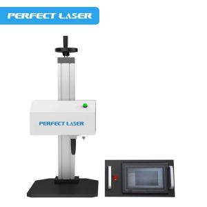 Wholesale auto key code: Perfect Laser Desktop for Chassis Number LCD Control Nameplate Pneumatic Dot Peen Marking Engraver