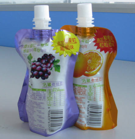 pouch spout liquid plastic sell jelly ec21
