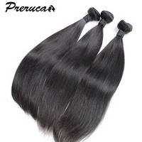 Fashion 7A Chinese Remy Virgin Human Long Black Silky Straight Wave Hair