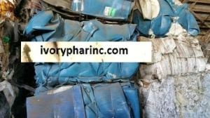 Wholesale handle: HDPE Drum Scrap, HDPE Blue Drums, HDPE Blue Regrind, HDPE Drum Bales Scrap
