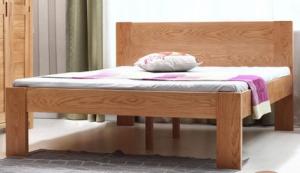 Wholesale Beds: Solid Oak Bed