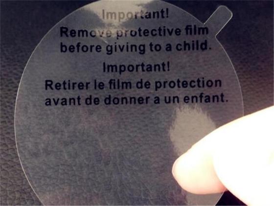 Free Die Cut Samples Self Adhesive Mirror Safety Backing PET Protective Film