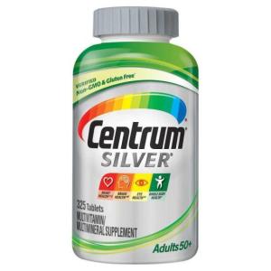 Wholesale multivitamins: Centrum Silver Adults 50+ Multivitamin, 325 Tablets Men&Women