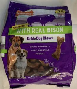 Wholesale net: Nylabone Edible Dog Chews Grain Free with Real Bison Net 2.1 LB - 48 Chews