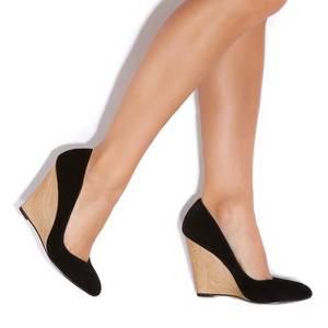 Wholesale shoes: Wedge Shoes with Customized Wooden Heels