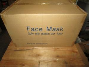 Wholesale best surgical mask: 2,000 MASKS (LOT of 20 Disposable EARLOOP FACE MASK BLUE Surgical Dental Allergy